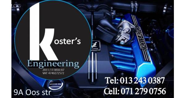 Koster's Engineering Logo